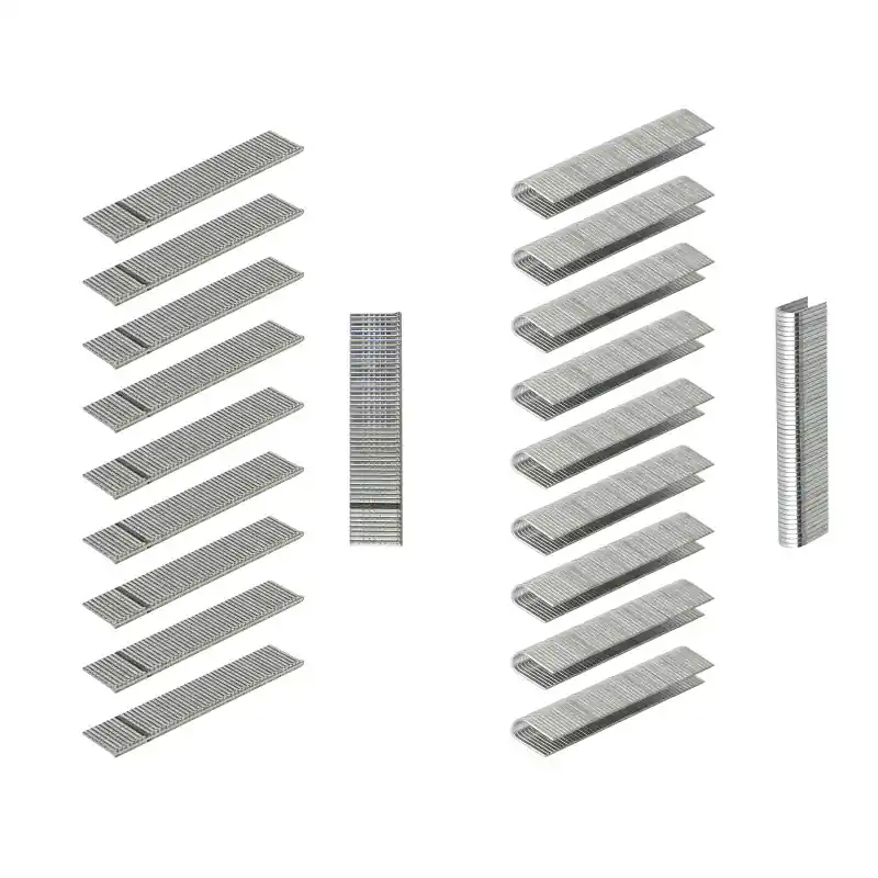 DEMA Spony do sponkovačky kulaté 6x12 mm a hřebíky ve tvaru T 13,6x1,1 mm - Nově k dispozici