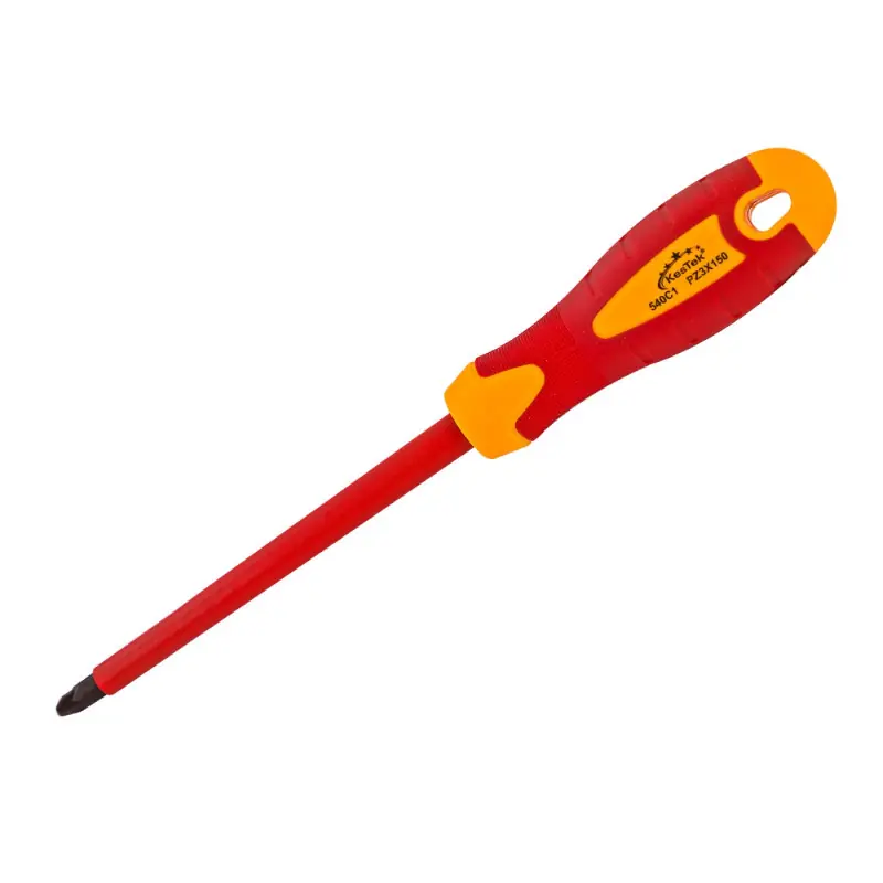 Cena od výrobce - KesTek Elektrikářský šroubovák křížový PZ3x150 mm