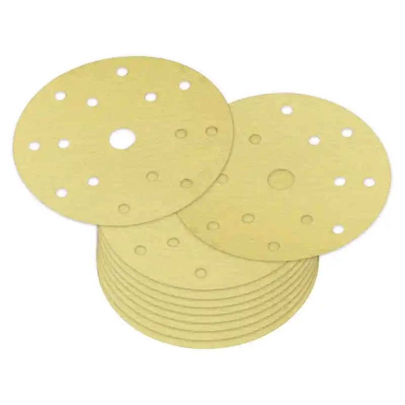 DEMA Brusný papír pro excentrickou brusku 150 mm P100, 10 ks - K objednání