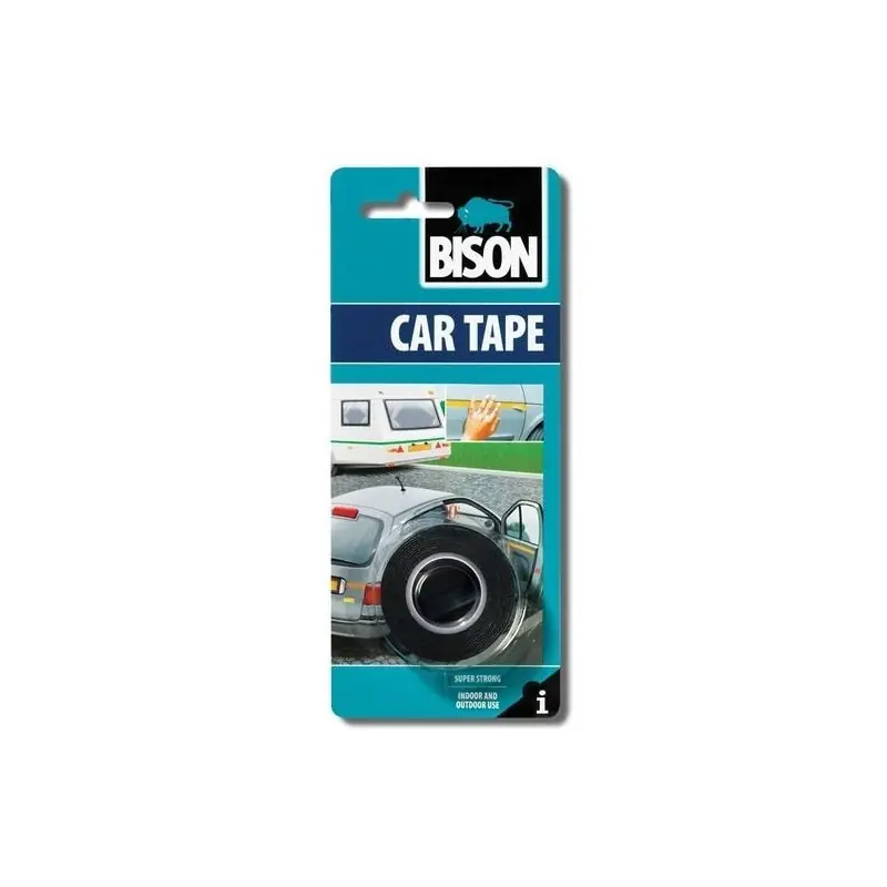 BISON Oboustranná lepící páska 1,5 m x 19 mm Car tape - Akce