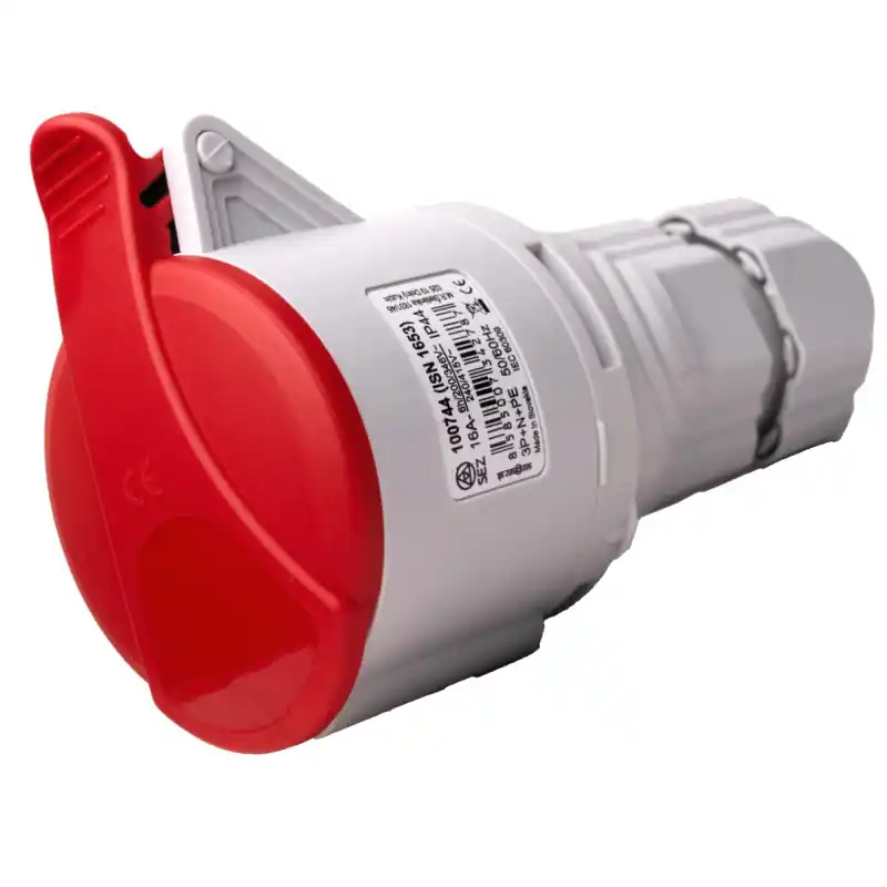 Nyní k dispozici - SOLIGHT Průmyslová spojovací zásuvka ISN 1653 5-pólová 16 A / 400 V / IP44