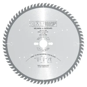 CMT Industrial Pilový kotouč na lamino a DTD - D300x3,2 d30 Z72 HW - Cena od výrobce