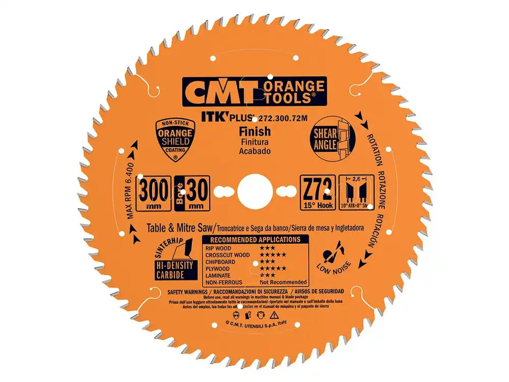 Jen tento týden - CMT ITK Ultra tenký kotouč pro příčné řezy - D210x1,8 d30(+25) Z48 HW