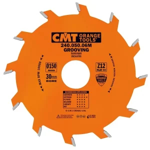 Velmi populární - CMT Orange Industrial Drážkovací kotouč - D180x6 d35 Z18 HW