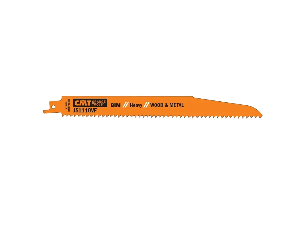 Právě přidáno | CMT Pilový plátek do pily ocasky BIM Heavy Wood-Metal 1110 VF - L225, I205, TPI5-8 (bal 5ks)