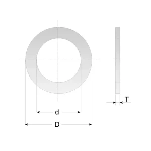 CMT Redukční kroužek pro pilové kotouče - D30 d18 t1,4 | Premium