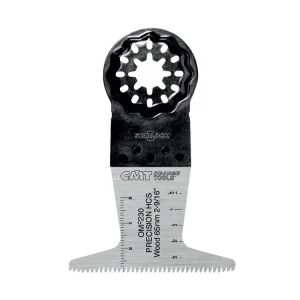 CMT Starlock Ponorný pilový list HCS s japonským ostřím, na dřevo - 65 mm, sada 5ks | Nabídka