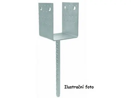Kotevní patka 120x120 U - K dispozici