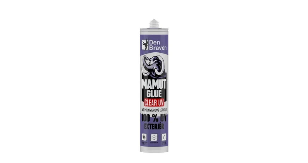 LEPIDLO MAMUT GLUE CLEAR 290ml transparent 51933BD - Cenová bomba