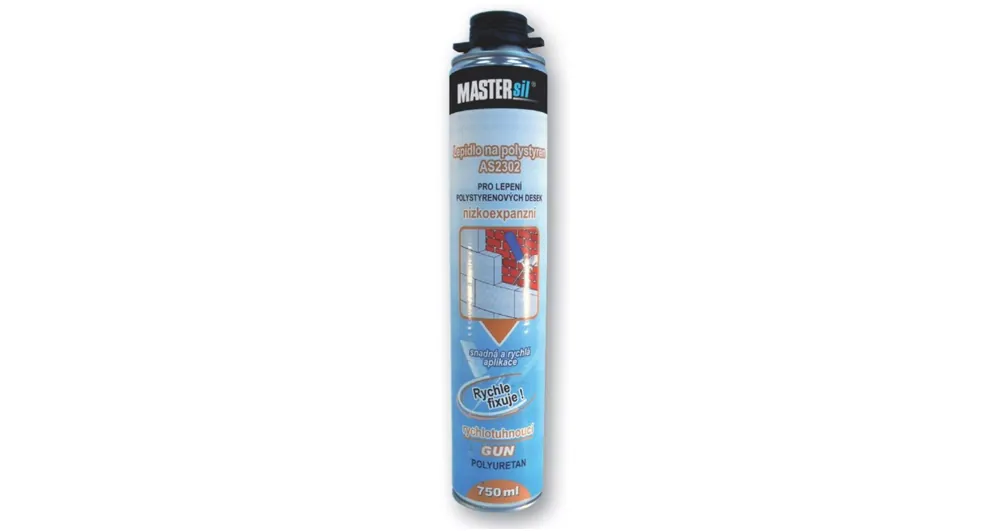 Lepidlo na polystyren AS2302 GUN 750ml nízkoexpanzní - Outlet