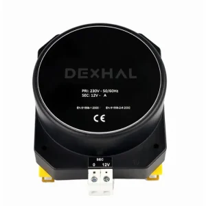 Zvýhodněná cena | Toroidní transformátor na DIN lištu DEXHAL DTR20, 20VA/0-230-400V – zakázková výroba