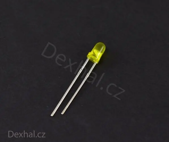 10 ks LED signalizační dioda 3mm Žlutá | Oblíbený u zákazníků