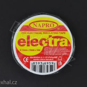 Sleva | NAPRO Izolační páska PVC 15mm / 10m, žluto-zelená