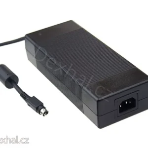 Cenový hit - Napájecí spínaný adaptér, 12V/15A, Mean Well GS220A12-R7B, třípólový