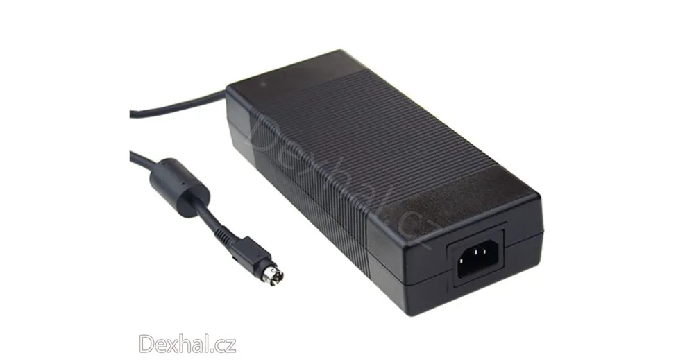 Cenový hit - Napájecí spínaný adaptér, 12V/15A, Mean Well GS220A12-R7B, třípólový