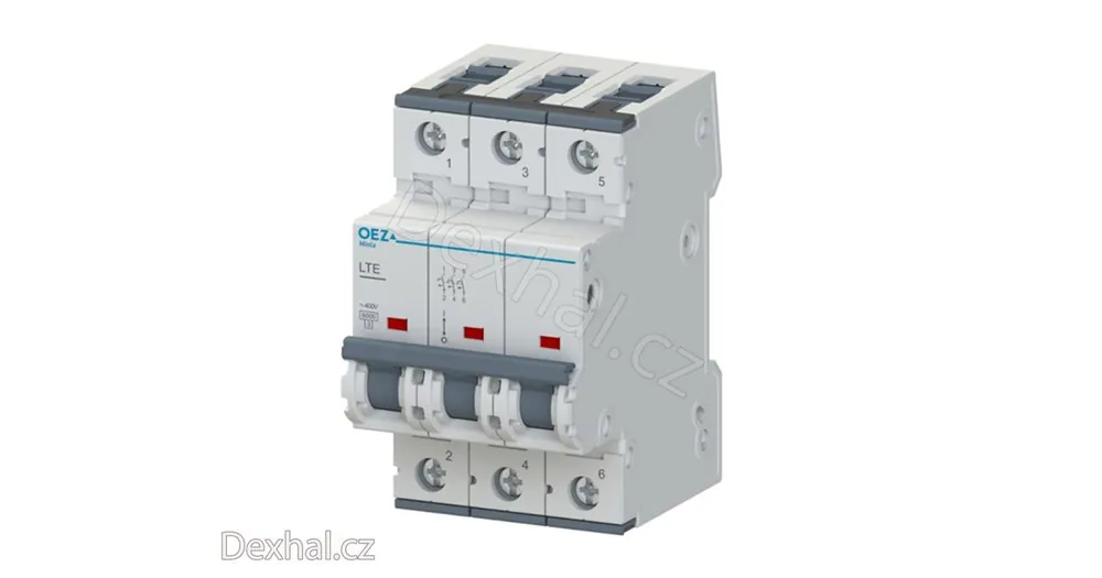 Jistič OEZ LTE-40B-3, 40A, 3P, 6kA, OEZ 41936 | Skvělá cena