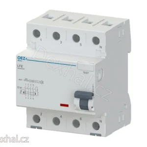 Chránič OEZ LFE-40-4-300AC, 40A, 4P, 300mA, 6kA, OEZ 42403 - Rychlá doprava