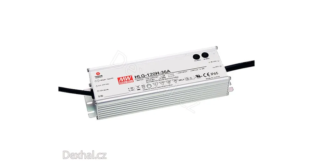 Nabídka končí brzy - LED driver Mean Well HLG-120H-36B