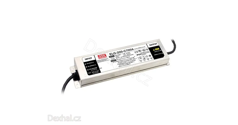 Výhodná cena | LED driver Mean Well ELG-200-C2100B