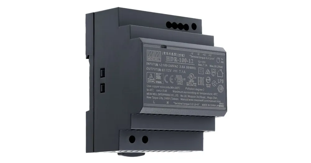 Žádaný produkt | Zdroj na DIN lištu Mean Well HDR-100-12N, 12V/7,5A