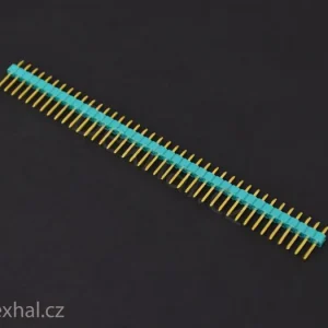 Top cena - 1x40 pinová lišta, více barev, samec Dupont Arduino Zelená