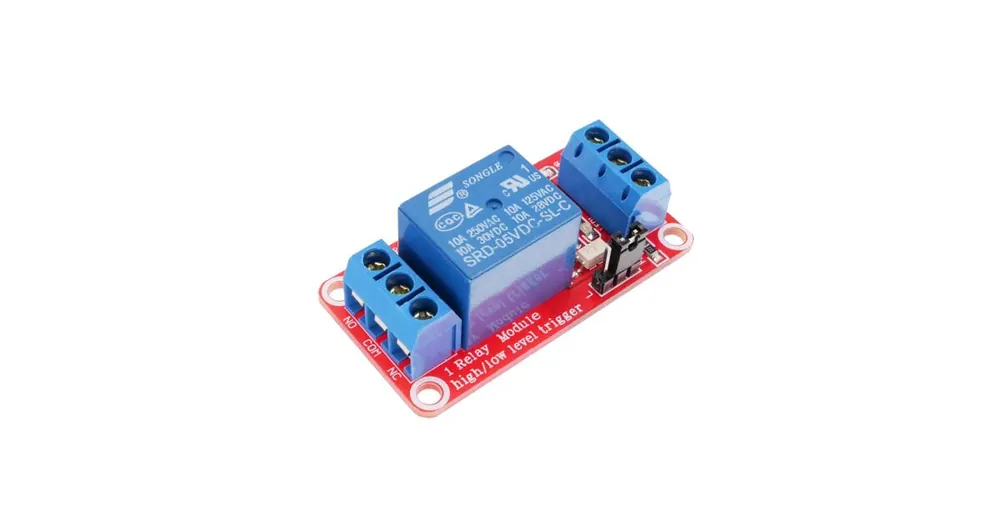 1 kanálové 5V Relé 10A Arduino raspberry / relátko high/low level trigger | Rychlé dodání