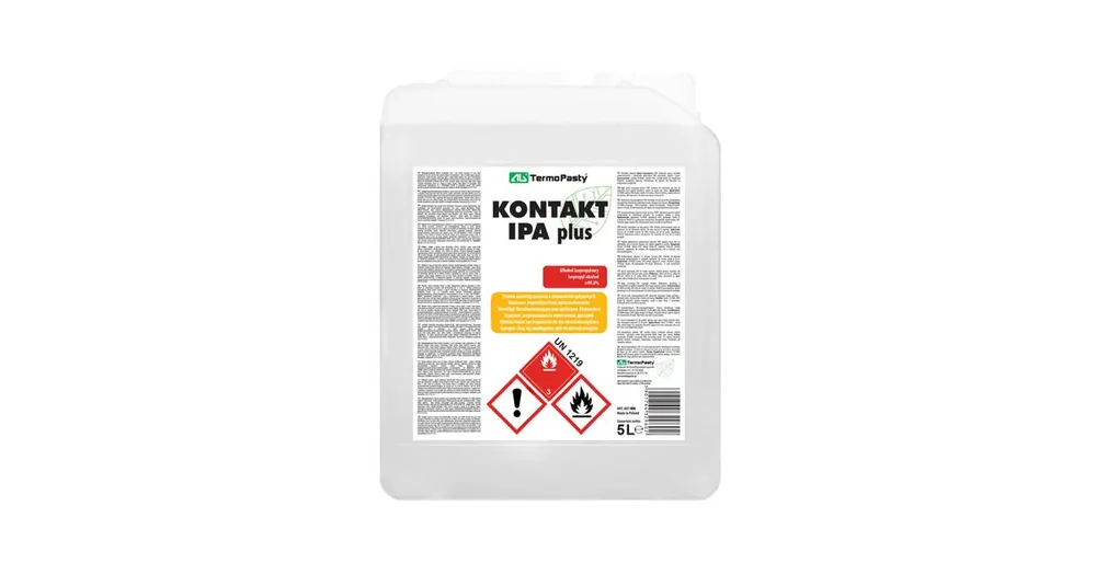 IPA PLUS, kanystr, objem 5l, isopropylalkohol, isopropanol | Nabídka končí brzy