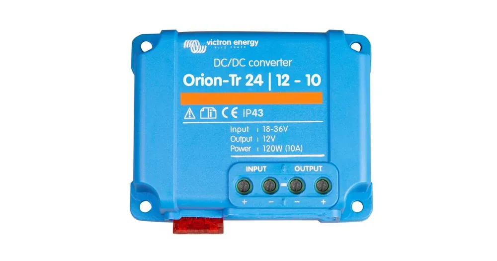 10A step-down (snižuje) DC/DC měnič Victron Orion-Tr 24/12-10 - Bezpečný nákup