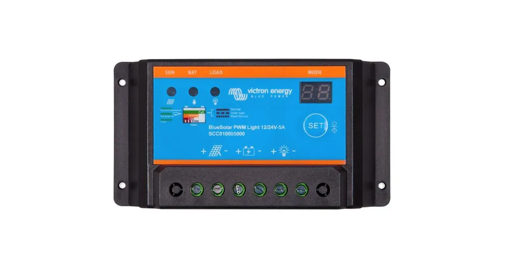 PWM solární regulátor Victron Energy 5A 12V/24V - Jen dnes