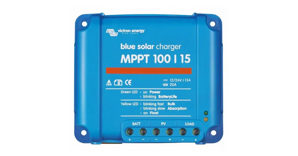MPPT solární regulátor Victron Energy 100/15 12V/24V, 15A 100V - Velmi populární