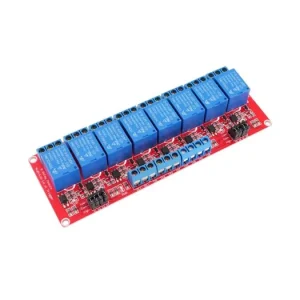 Nejprodávanější - 8 kanálové 24V Relé 10A Arduino raspberry / relátko high/low level trigger