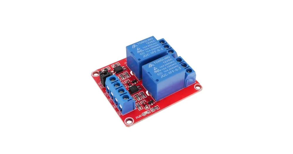 2 kanálové 5V Relé 10A Arduino raspberry / relátko high/low level trigger | Bezpečná platba