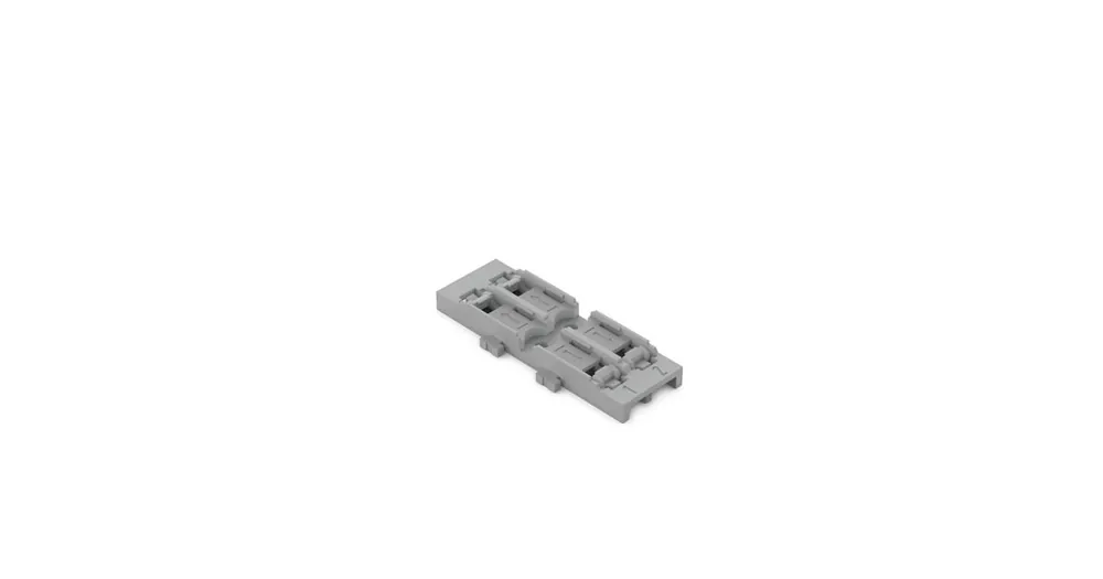 Premium - WAGO 221-2522 Upevňovací adaptér 2x pro svorku inline s páčkou 221-2411, šroubové upevnění