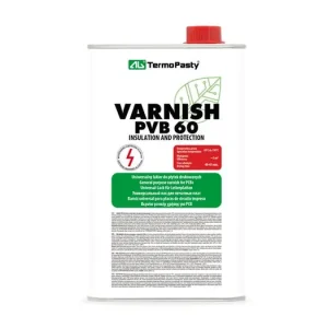AG TermoPasty PVB Varnish 60 lak pro DPS/PCB, objem 1l, plech - Poslední dny