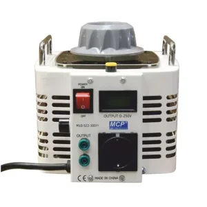 Autotransformátor MCP M10-522LCD-30, 3000VA (12A), rozsah 0-250V | Rychlá doprava