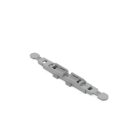 Nyní k dispozici - WAGO 221-2501 Upevňovací adaptér s odlehčením tahu 1x pro svorku inline s páčkou 221-2411