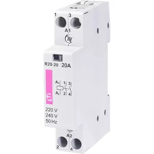 R20-20 230V Modul. stykač 20A, 2 pól, 1m EP002461210 - Bezpečná platba