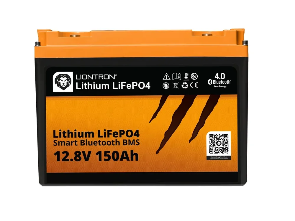 Skvělé hodnocení - LIONTRON LiFePO4 12,8V 150Ah LXArctic smart BMS s Bluetooth - Marine IP67 LISMART12150LX-MA