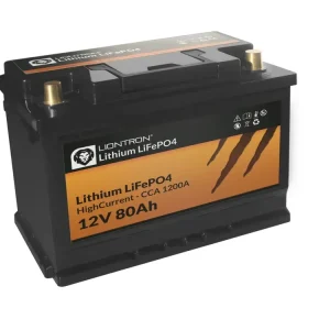 Snadné vrácení | LIONTRON LiFePO4 12,8V 80Ah HighCurrent 1200A CCA s BMS LTLIFE1280S