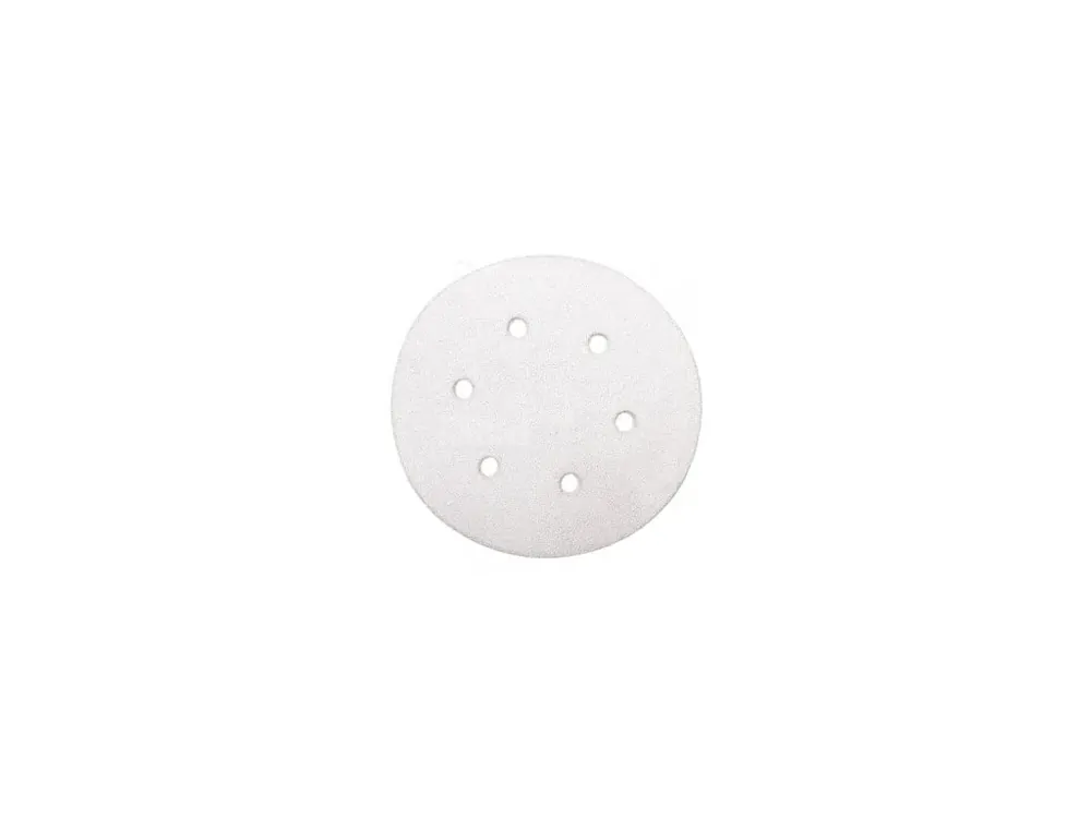 Nabídka končí brzy | papír brusný suchý zip 150mm 6 děr K40, 50ks