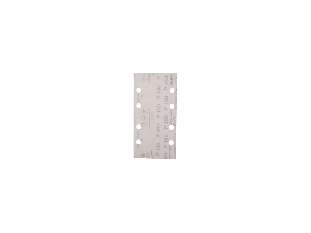 papír brusný suchý zip 93x185mm 8 děr K180, 10ks - Špičková kvalita