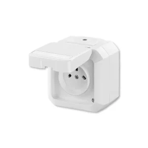 Zásuvka technická dle ČSN 35 4517, vzor C, plast, IP54 | Akce