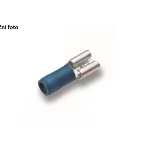 Výhodná nabídka | Izolovaný konektor Cu 1,5-2,5/4,8x0,8 mm, modrý (100 ks)