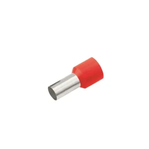 Žádaný produkt | Izolovaná dutinka Cu 1/12 mm, červená (100 ks)