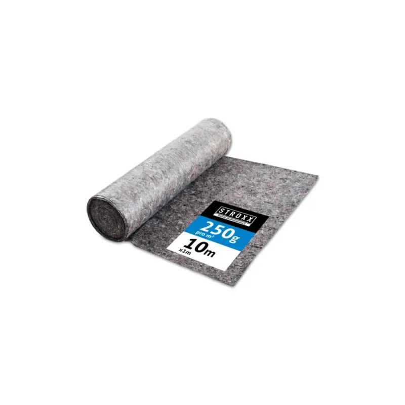 Skvělá cena - Malířský zakrývací filc, role 10 m, 250 gramů/m2