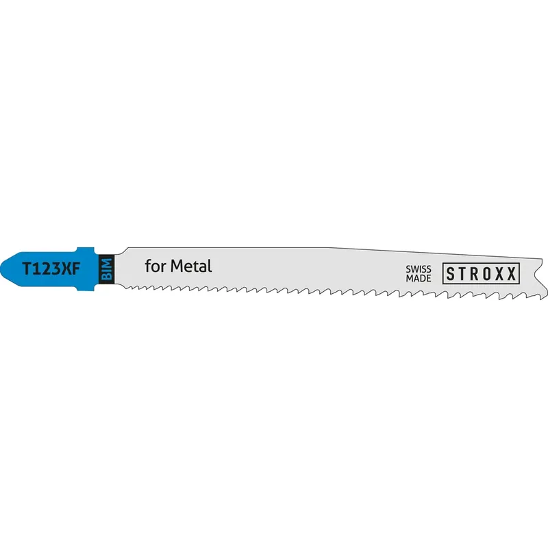 Nízká cena | Set pilových plátků STROXX pro přímočaré pily Bi-metal T 123 XF 100 x 1,2-2,6 (5 ks)