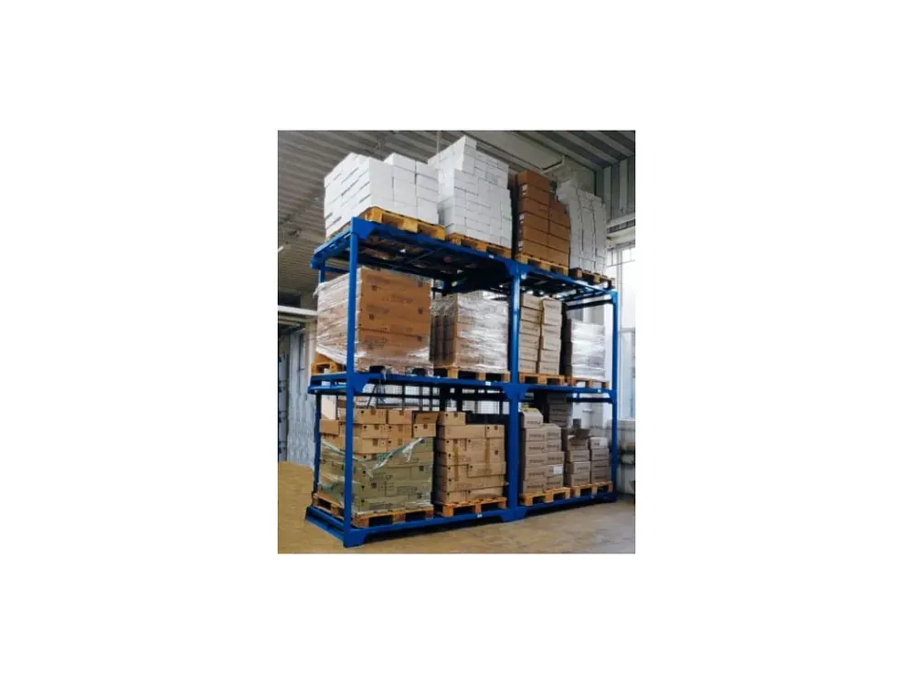 Skladovací buňka pro 2 palety, 1500 x 1950 x 1275 mm | Nově v e-shopu