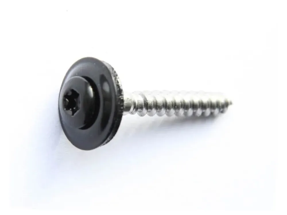 Klempířský vrut s podložkou 4,5x35 RAL9005 nerez A2, balení 200ks (HPM TEC) - Koupit online