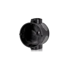 Speciální cena | F-TRONIC 7320026 E1062K Přístrojová krabice pod omítku, šířka 66mm, hl. 46mm, s těsnícími membránami, černá
