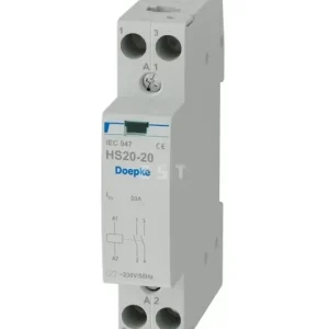 Právě uvedeno na trh | DOEPKE 09980402 Instalační stykač HS 1-230AC/20-20, 20 A, 230 V AC, kontakty 2x spínací